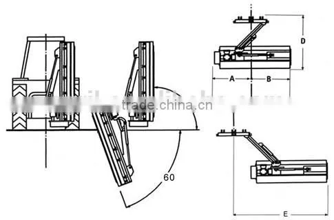 Hot Sale Top Quality Tractor PTO Use Hydraulic Operating Adjust Arm Side Verge Flail Grass Lawn Mower With CE Cetification photo-6