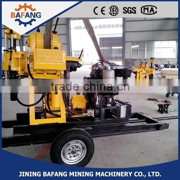 Most Popular! Trailer Type Hydraulic Core Drill Rig Geological Exploration Drilling Machine photo-2