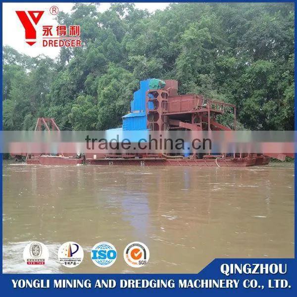 Gold Dredger With Bucket Chain Type and Pump Suction Type photo-2