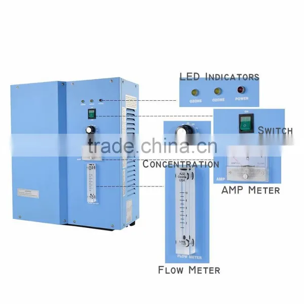 Electric Ionizer Distilled Water Equipment 8g/h Swimming Pool Ozonateur Piscine photo-6