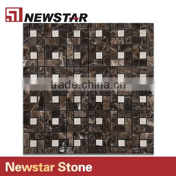 Marble Mosaic Design, Stone Mosaic Tiles, Kitchen Backsplash Mosaics photo-4