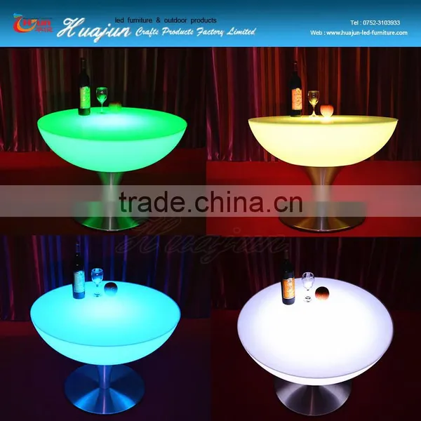 Hotel Restaurant Round Table LED Bar Counter&restaurant LED Table photo-6