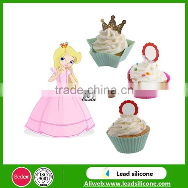 Custom Colorful Silicone Cake Moulds, Food Grade Non-toxic Silicone Cake Moulds photo-5