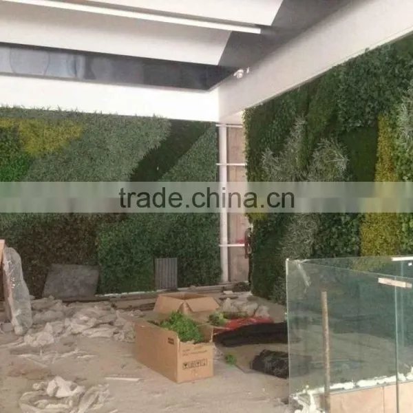 Evergreen Vertical Grass Building Coating Decoration photo-2