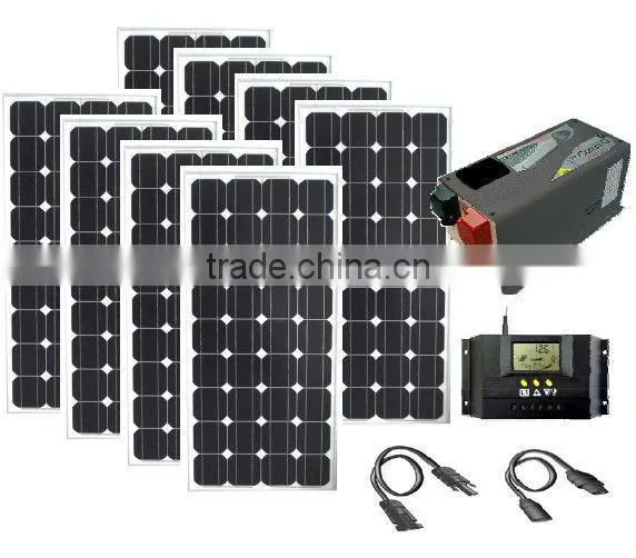 5000W Complete With Battery and Brackets Solar House Numbering photo-2