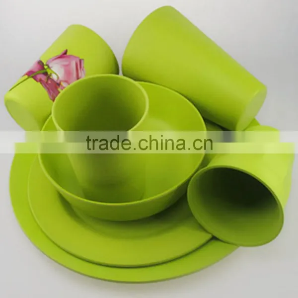 Health Material Advertising Pro-environment Bamboo Fiber Tableware photo-2