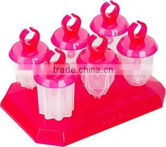 Ice Cream Pop Moulds Set of 4 Cone Ice Cream Maker Factory Wholesale photo-3
