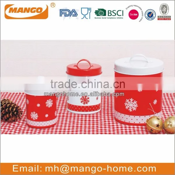Latest Novelty Airtight Tea Coffee Sugar Canister Set photo-5
