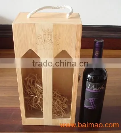 Fashionable Design Wooden Wine Box photo-3