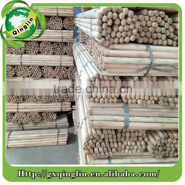 Dry Smooth Natural Broom Handle Wood Factory in China Guigang City photo-2