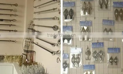 2015 New Fasionable All Kinds of Curtain Rod With Fashionable Finals,rings Brackets photo-4