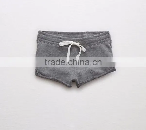 Soft Fleece Shorts Women Fashion Long Sleeve High Quality Wholesale Men's Fleece Shorts photo-4