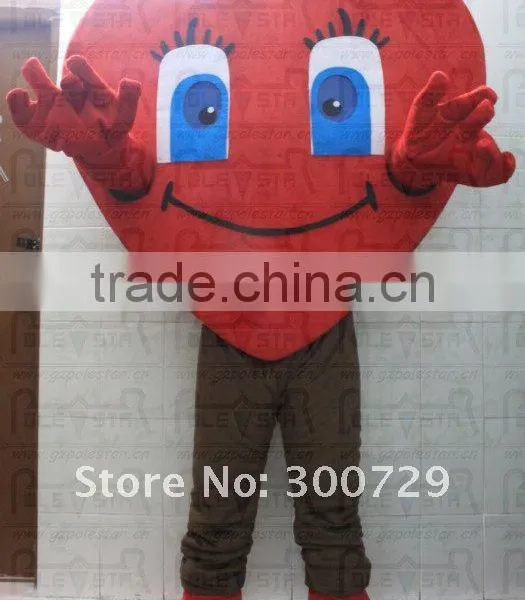 NO.1927 Character Red Heart Costumes photo-2