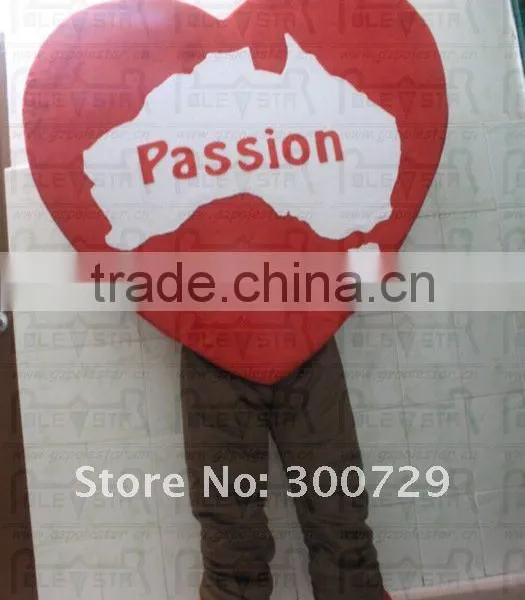 NO.1927 Character Red Heart Costumes photo-3