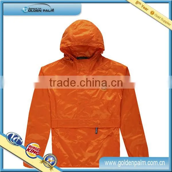 100% Polyester Soft Shell Rain Coat Waterproof Jacket Ra-001
