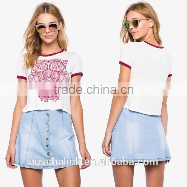 Casual Style Short Sleeve Women t Shirt Wholesale China photo-6