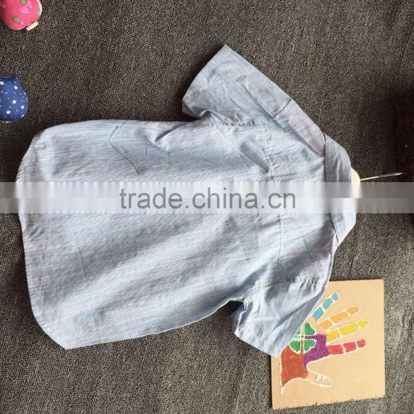 2015 Fashion Top Kids Short Sleeve Wholesale Garment Boy t Shirt ST007 photo-5