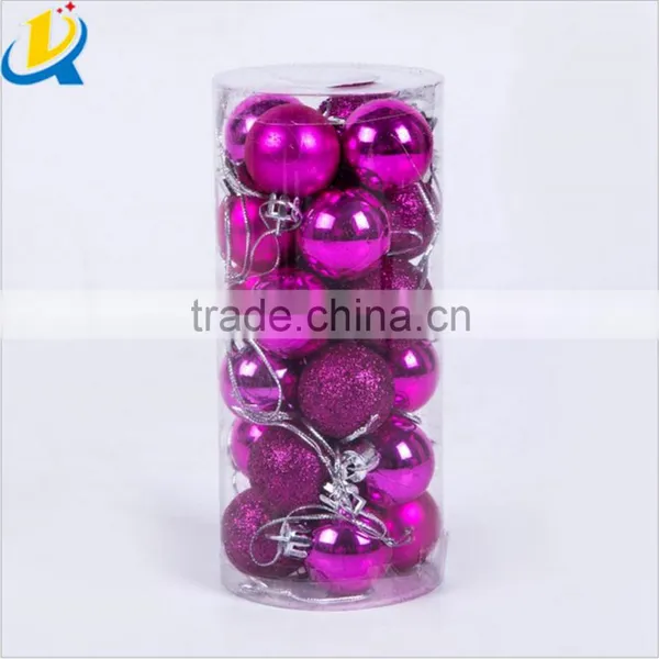 High Quality Colorful Wholesale Round Plastic Giant Christmas Ball photo-3