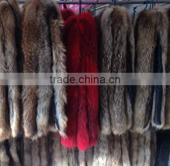 BBG-H-14 Factory Direct Wholesale Price Raccoon Fur Trimming for Hood photo-6