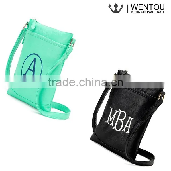 Personalized Monogrammed Crossbody Handbag With Long Strap photo-3
