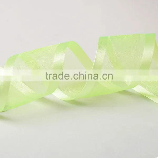 38mm Wide Sheer Organza Ribbon With Satin Edged photo-2