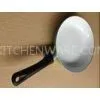 Ceramic Coating Fry Pan , Aluminum Nonstick Stamped Flat Pans
