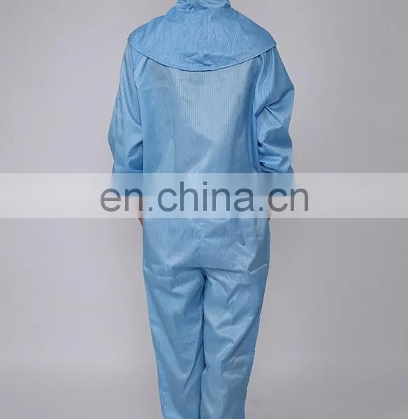 High Quality Wholesale Antistatic Coverall Cleanroom Coverall Dust Free Coverall photo-2