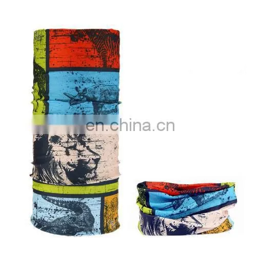 Customized Logo Printed Polyester Promotional Neck Tube Bandana photo-5