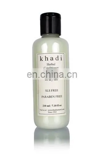 Khadi Natural Herbal Green Tea & Aloevera Hair Conditioner- SLS & Paraben Free