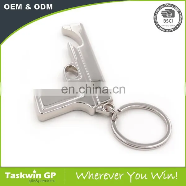 Popular Wholesale Custom Gun Shaped Metal Keychain for Man photo-3