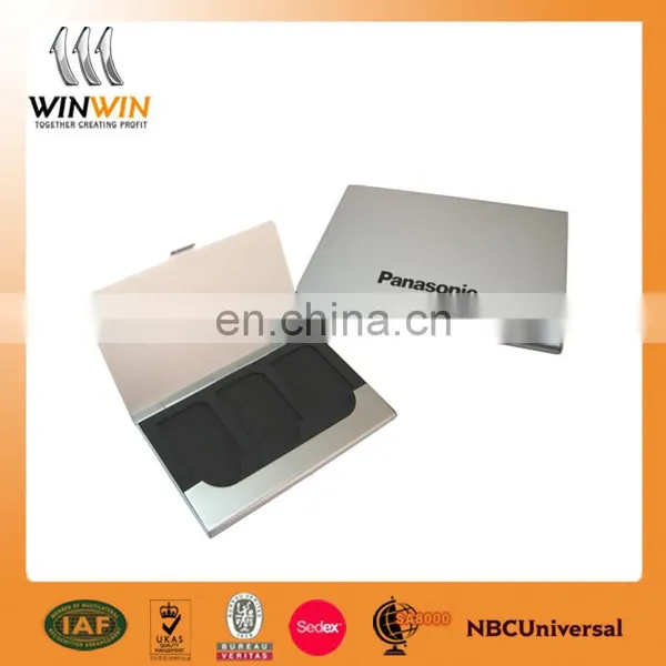 Top Quality Aluminum Anodized Name Card Holder Cheap Hot Sale photo-4