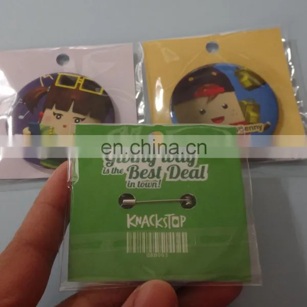 Hot Selling Custom Personnalised Button Pin and Badge in Card Supplies photo-2
