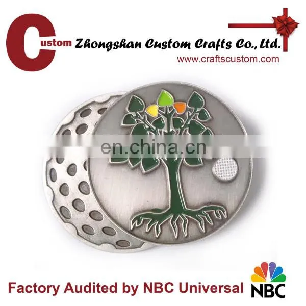 Factory Wholesale Custom Logo Magnetic Golf Ball Marker photo-2