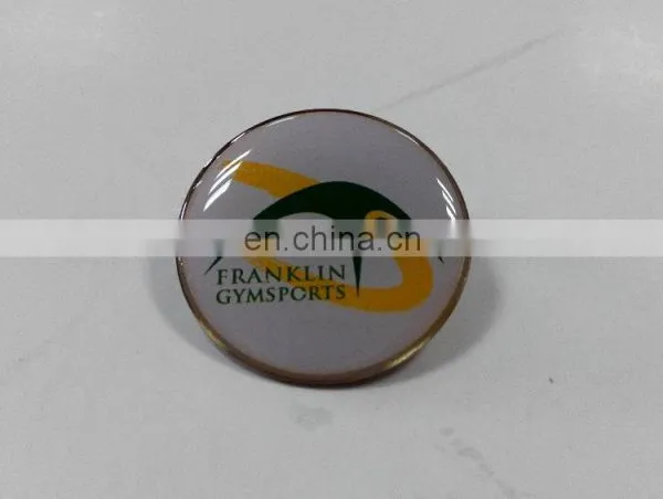 Aluminium Alloy Casting Badge Custom Sport Badge With Epoxy