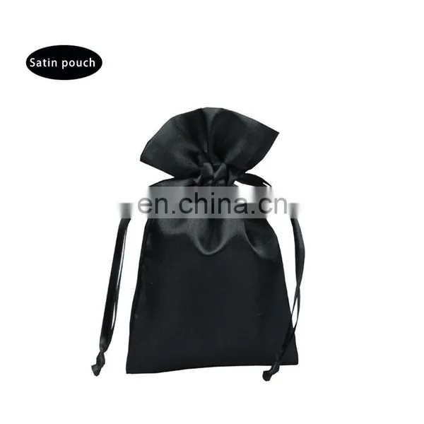 Satin Drawstring Dust Bags For Garments,black Satin Drawstring Bag