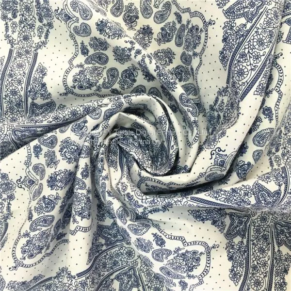 Customized Service Low MOQ Printed Shirts Fabric photo-5