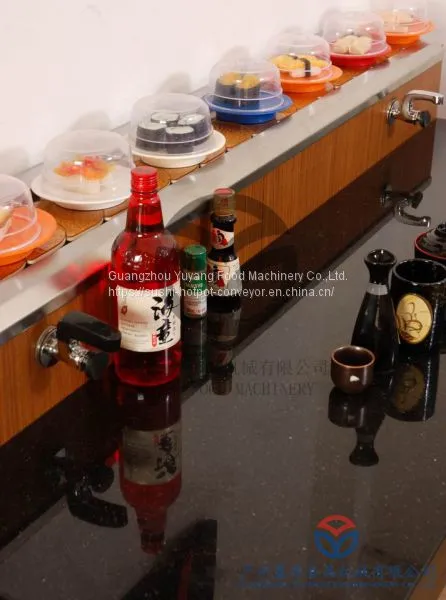 Magnetic Rotating Equipment Delivery System Equipment Sushi Conveyor for Sale photo-3