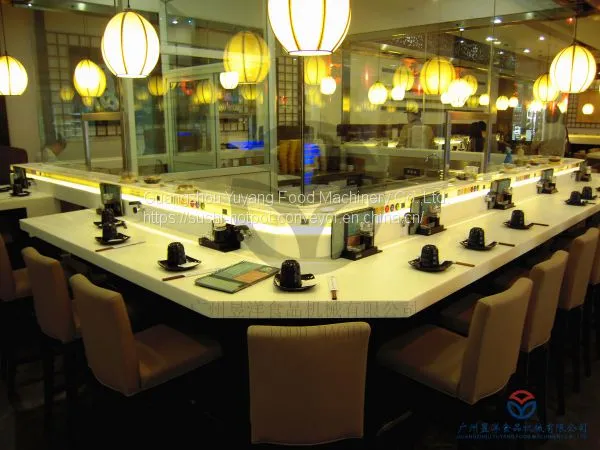 Magnetic Rotating Equipment Delivery System Equipment Sushi Conveyor for Sale photo-4