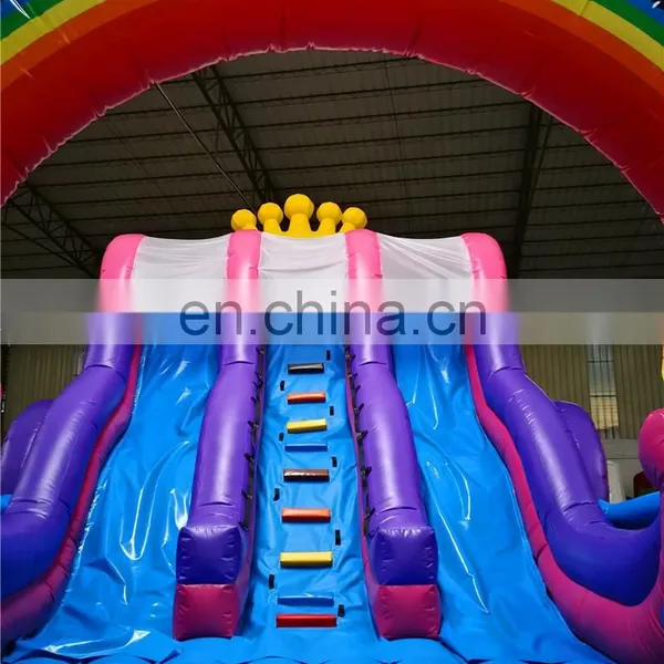 China Manufacturer Commercial Air Inflatable Bouncer Slide Inflatable Jumping Slide For Festival photo-6