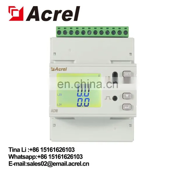 Acrel ADW210 Series Multi Circuit Energy Meters photo-2