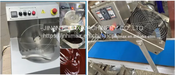 Hot Sale CE Small Chocolate Coating Enrober Line for Family Business photo-5