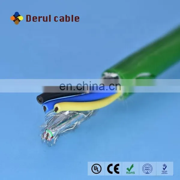 5 Core Shielded Flexible Cable Special Pipe Robot Cable photo-2