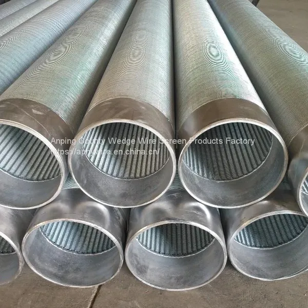 Wedge Wire Screen Tube , Wedge Johnson Wire Water Well Screen Pipe photo-4
