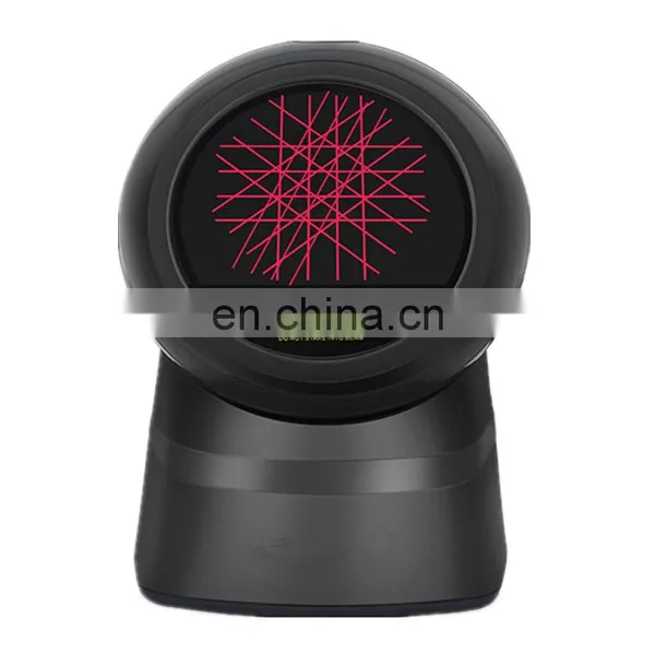 USB Desktop 1D Wired Omnidirectional Laser Barcode Scanner photo-2