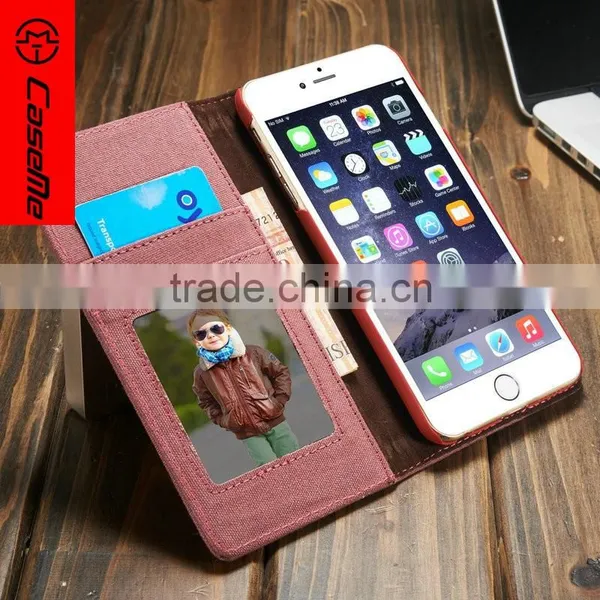 Plain Mobile Phone Accessories for Samsung Galaxy S7/s7 Edge Wallet Design
