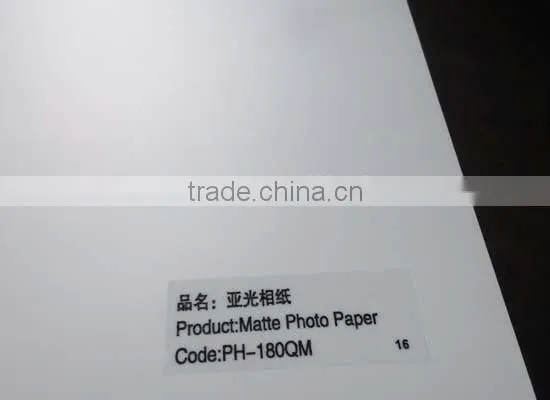 180gsm Matte Photo Paper for ECO Solvent photo-2