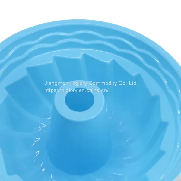 Eco-friendly Silicone Baking Cake Mold Reusable Fluted Bread Mold Durable Silicone Bundt Cake Pan photo-4