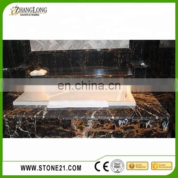 Cheap Price Portoro Nero Marble Floor Tile and Wall Tile photo-4