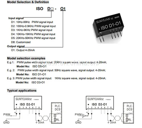 Passive Two Wire PWM Signal to 4-20mA Signal Converters photo-5