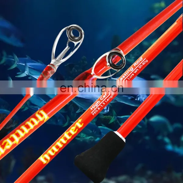 JOHNCOO Light Jigging Rod PE0.8-1.5 Boat Fishing Rod For Cuttlefish 1.68m 1.8m 1.98m Solid Sensitive Tip Snapper Rod photo-3